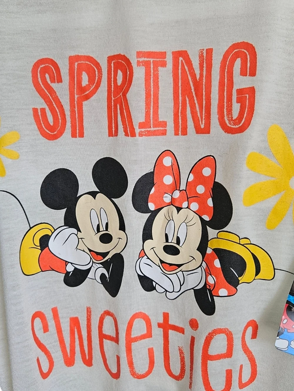 NWT Disney Spring Sweeties Mickey and Minnie Mouse Dog T-shirt, Size Large